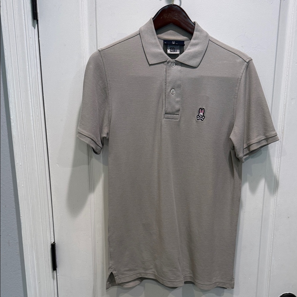 Psycho Bunny Light Gray Polo Shirt